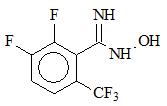 2,3-二氟-N-羥基-6-三氟甲基苯甲脒；
2,3-Difluoro-N-hydroxy-6-(trifluoromethyl)benzenecarboximidamide；
DFAO